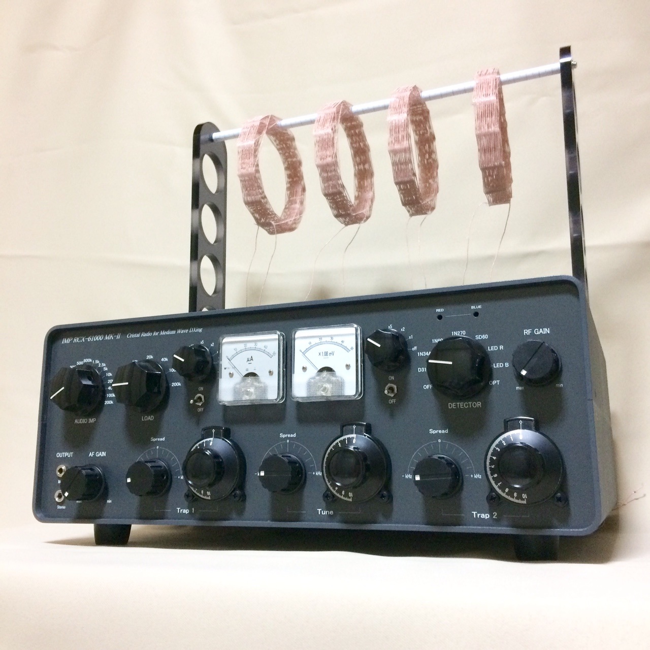 Homebrew Crystal Radios with Basket Weave Coils